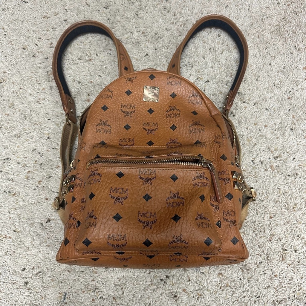 Authentic Mcm Medium Size Backpack